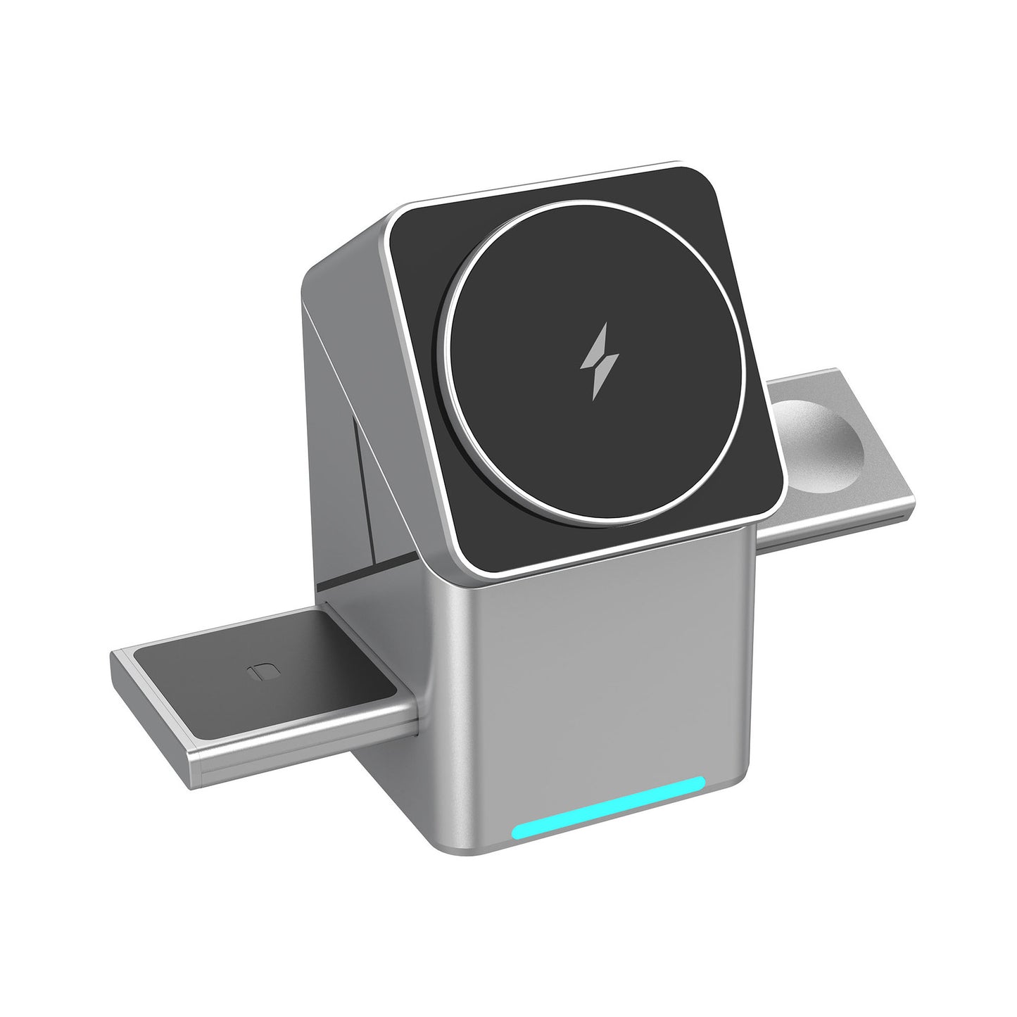 XW10 Rubik's Cube Spin Wireless Charger Strong Magnetic 15W Fast Charge 3-in-1 New Desktop Wireless Charge Cross-border